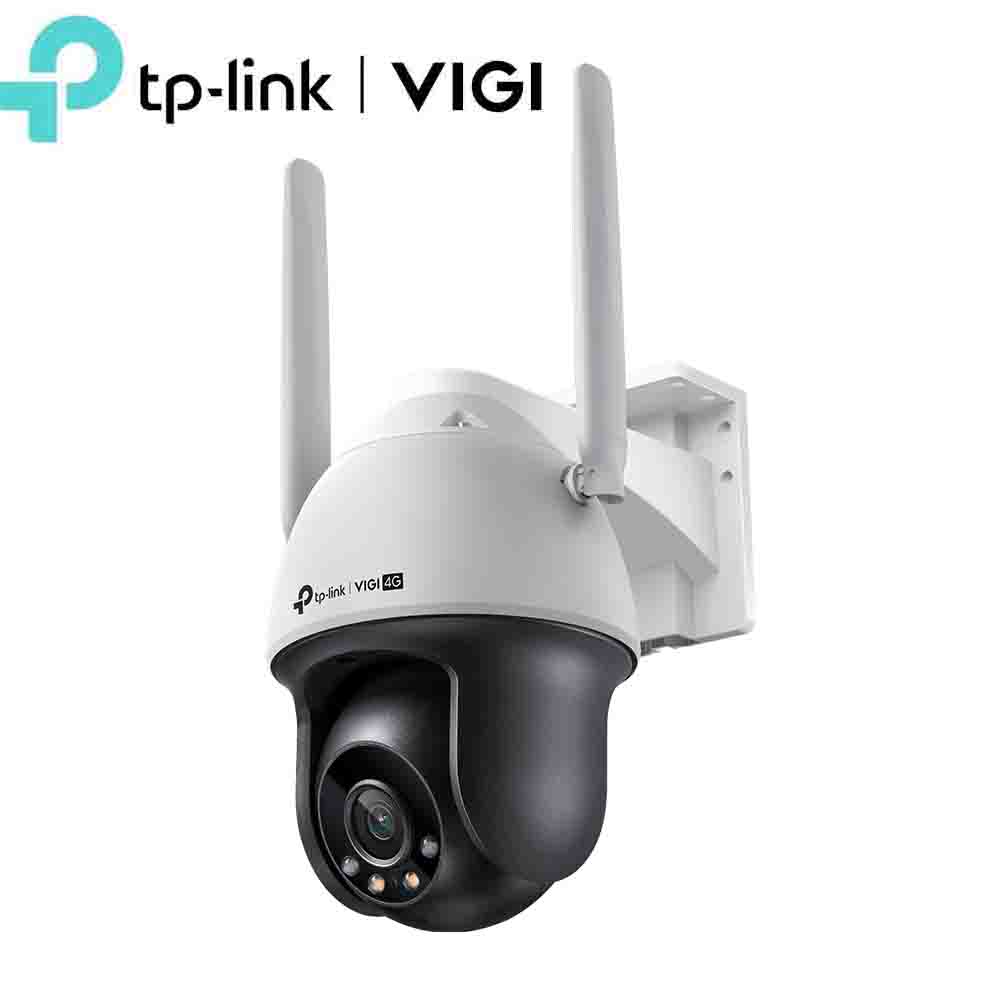 tp-link VIGI 4MP Outdoor Full-Colour 4G Pan Tilt Network Camera - VIGI-C540-4G