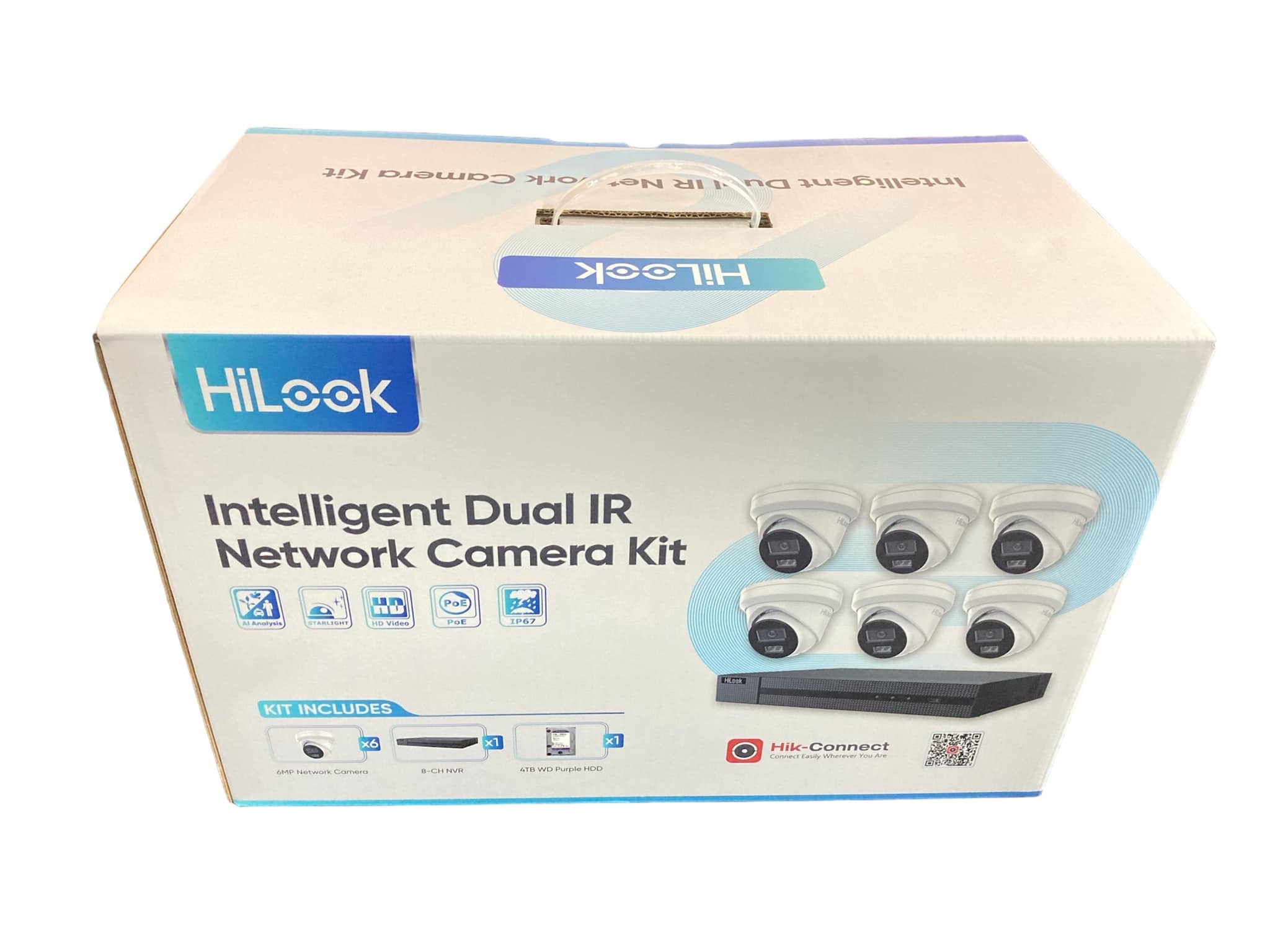 Hilook 6 Camera Package Kit