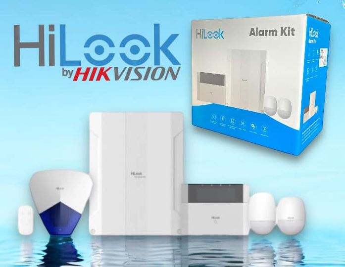 HiLook Wired Alarm System with 2 Sensors by Hikvision (Mobile Notifications)