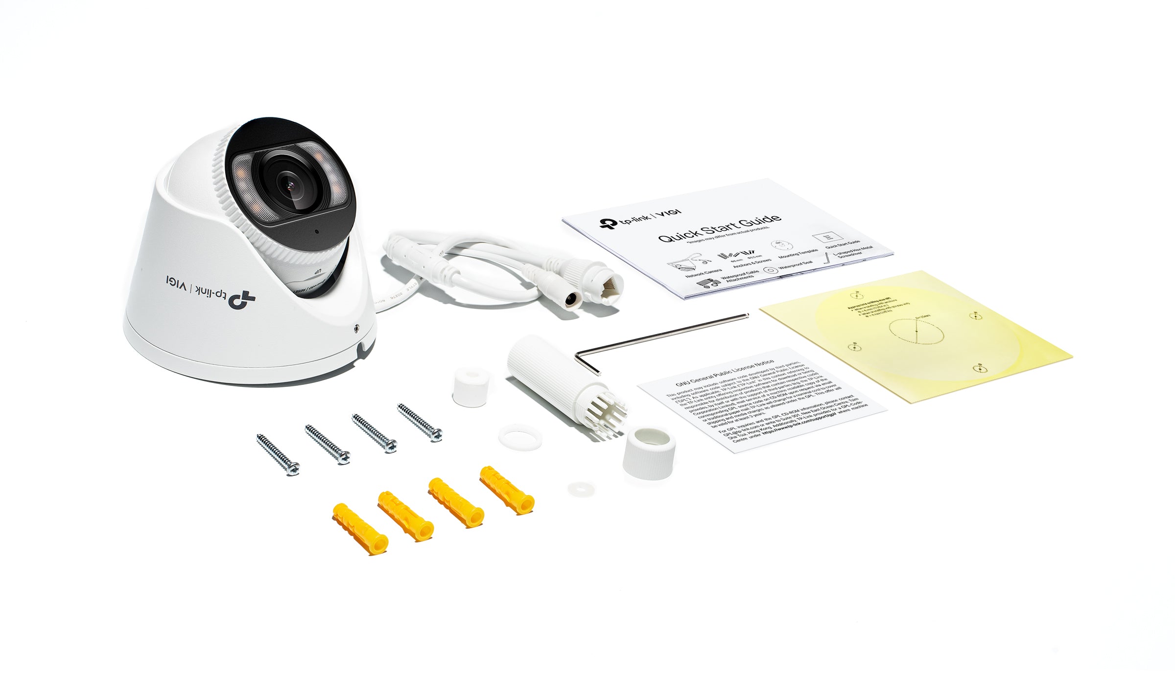 tp-link VIGI C455 5MP Full-Colour Speaker / Mic / Light Turret Network Camera