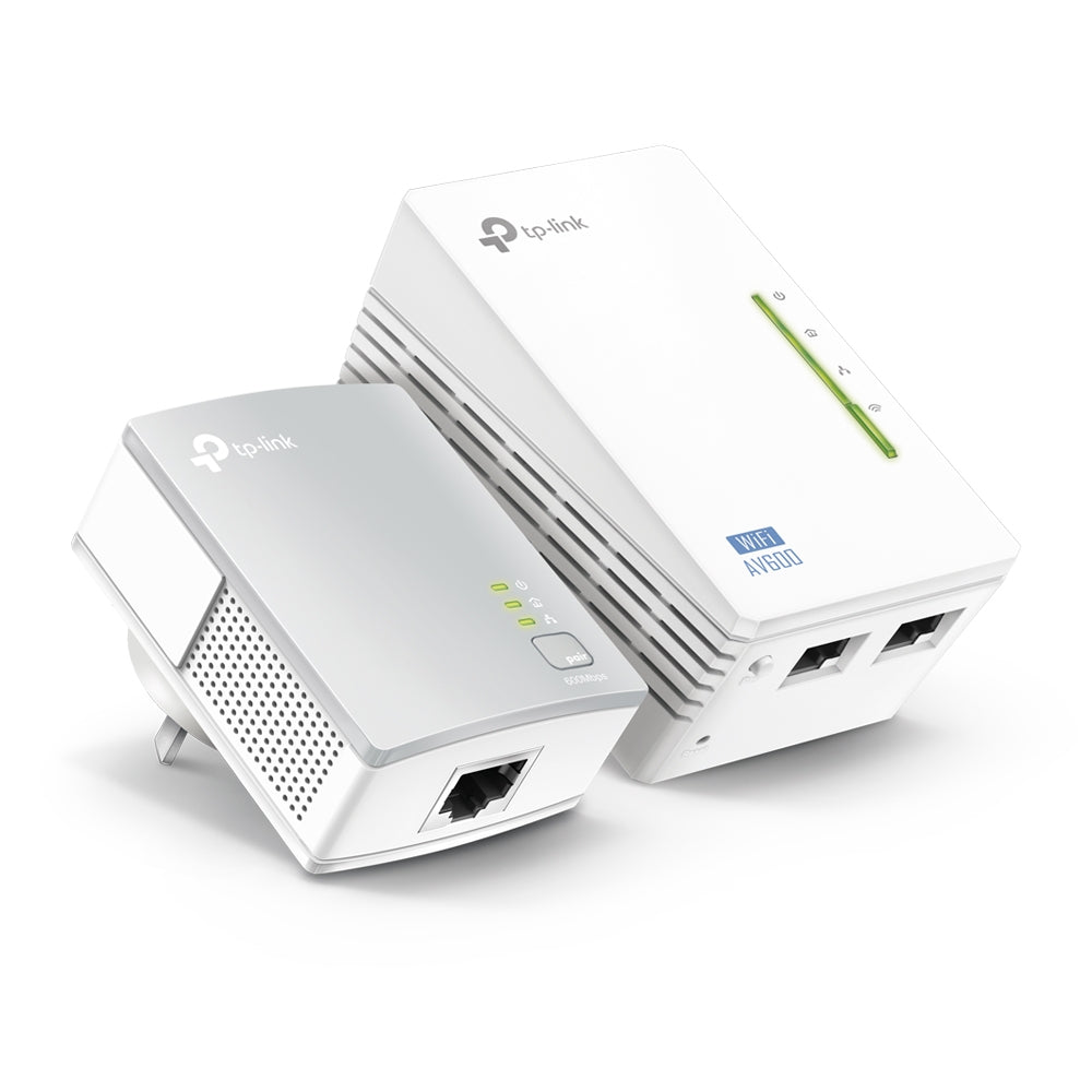 TP-Link 300Mbps AV600 WiFi Powerline Extender Starter Kit (TL-WPA4220KIT)