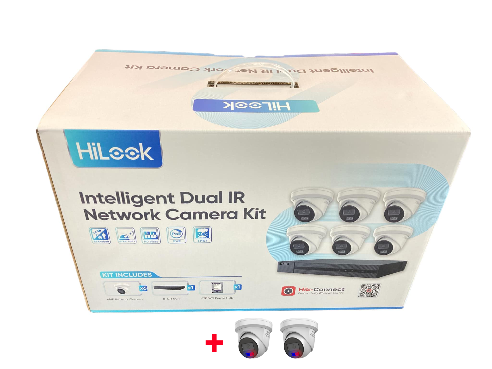 Hilook 6 Camera Package Kit