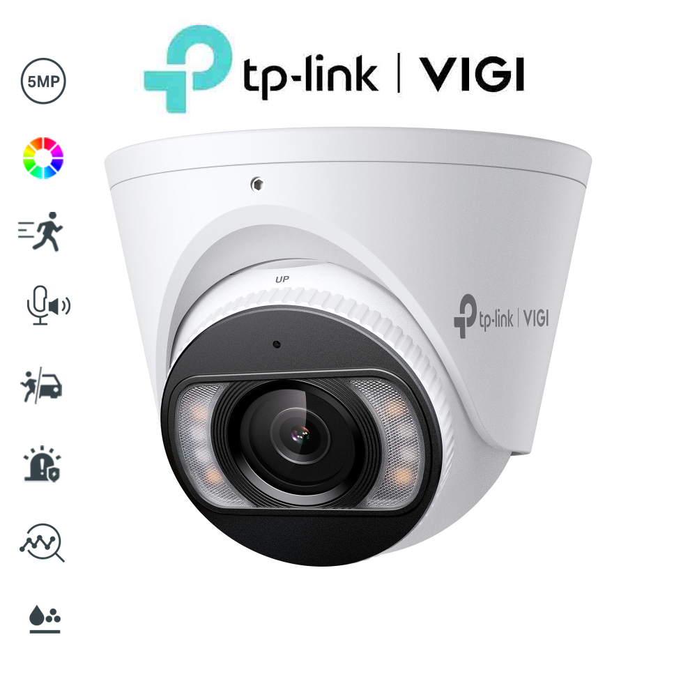 tp-link VIGI C455 5MP Full-Colour Speaker / Mic / Light Turret Network Camera